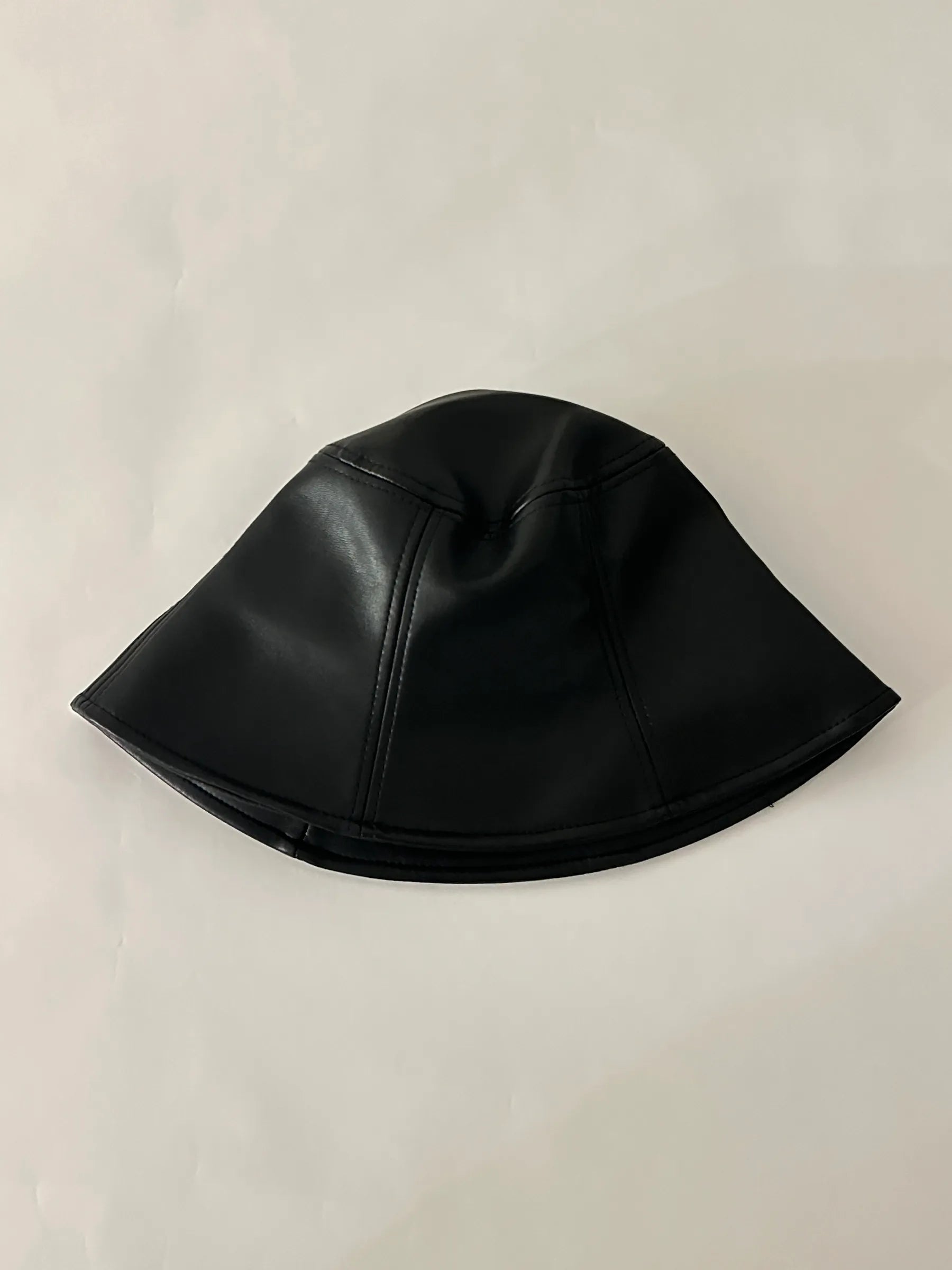 Leather Bucket Hat
